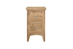 Birlea Hampstead 2 Drawer Bedside Oak in Light Oak - thumbnail 5