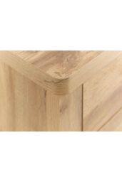 Birlea Hampstead 2 Drawer Bedside Oak in Light Oak - thumbnail 4