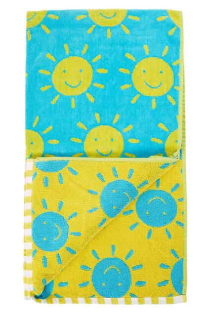 Frugi Lagoon Towel in Blue - image 1