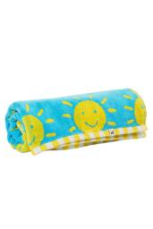 Frugi Lagoon Towel in Blue - thumbnail 4