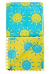 Frugi Lagoon Towel in Blue - thumbnail 1