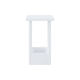 Decortie Tasos' Modern Minimalist Side Table 30cm in White - Size: 1 Pack - thumbnail 3