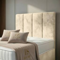 DS Living Harmony Cream Ottoman Bed - Size: Super King - thumbnail 3