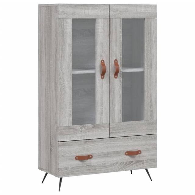 Berkfield Home Highboard Grey Sonoma 69.5x31x115 cm Engineered Wood - image 1