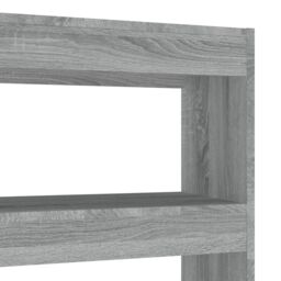 Berkfield Home Book Cabinet/Room Divider Grey Sonoma 100x30x135 cm - Size: 100 x 30 x 135 cm - thumbnail 5
