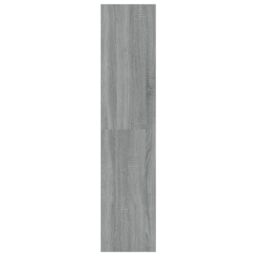 Berkfield Home Book Cabinet/Room Divider Grey Sonoma 100x30x135 cm - Size: 100 x 30 x 135 cm - thumbnail 4