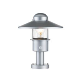 Netlighting Klampenborg Outdoor Pedestal Light Silver IP44