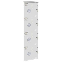 Berkfield Home Shower Roller Blind with Cassette 70x240 cm Fabric Width 66 cm in Black - thumbnail 3