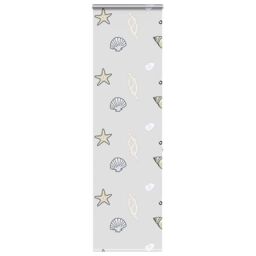 Berkfield Home Shower Roller Blind with Cassette 70x240 cm Fabric Width 66 cm in Black - thumbnail 1