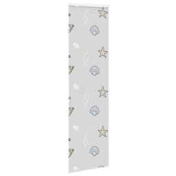 Berkfield Home Shower Roller Blind with Cassette 70x240 cm Fabric Width 66 cm in Black - thumbnail 4