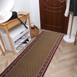 RugsX Anti-Slip Inca Runner in Beige - Size: 80 cm x 180 cm - thumbnail 3