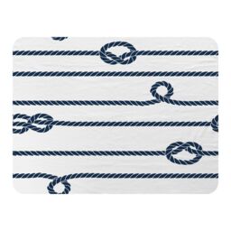 Benjamin Tate Design Rope Blanket in Natural - Size: 120 cm x 150 cm - thumbnail 1