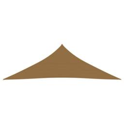 Berkfield Home Sunshade Sail 160 g/m ² Taupe 5x5x6 m HDPE in Beige - thumbnail 2