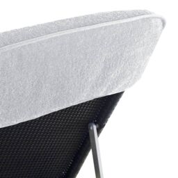Berkfield Home Beach Towels 2 pcs White 75x200 cm Fabric 400 GSM - thumbnail 6