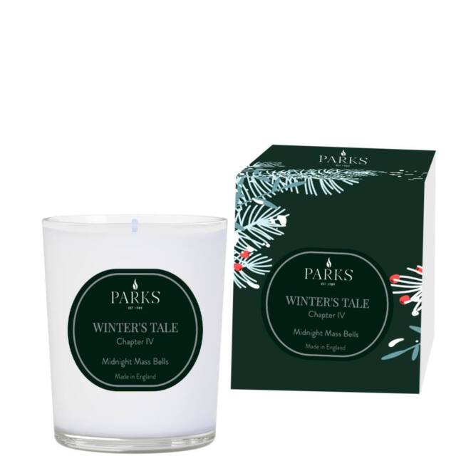 Parks Candles PARKS WINTERS TALE 220G CANDLE CHAPTER IV MIDNIGHT MASS BELLS in White - Size: 200g