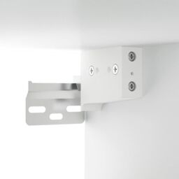 Berkfield Home Wall-mounted TV Cabinets 2 pcs White 100x34.5x40 cm - thumbnail 6