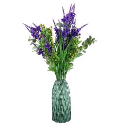 Leaf Pack of 6 x 100cm Artificial Eucalyptus Foliage in Green - Size: 6 x 100 cm - thumbnail 5