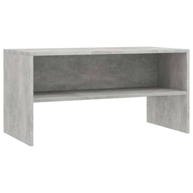 Berkfield Home TV Cabinet Concrete Grey 80x40x40 cm Engineered Wood - Size: 80 x 40 x 40 cm - image 1