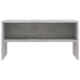Berkfield Home TV Cabinet Concrete Grey 80x40x40 cm Engineered Wood - Size: 80 x 40 x 40 cm - thumbnail 4