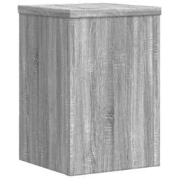 Berkfield Home Plant Stands 2 pcs Grey Sonoma 25x25x35 cm Engineered Wood - Size: 25 x 25 x 35 cm - thumbnail 7