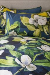 Soiree 'Alaya' 200 Thread Count Duvet Cover Set in Teal - Size: Double - thumbnail 2