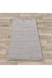 KDMD Small Indian Handloom Cotton Rug - Grey, Soft & Durable Decor in Grey - Size: Medium - thumbnail 2