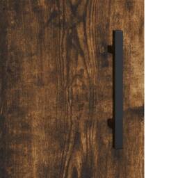 Berkfield Home Sideboard Smoked Oak 69.5x34x90 cm Engineered Wood in Brown - thumbnail 9