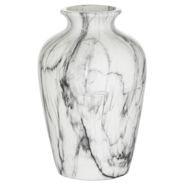 Love Lace Marble Chours Vase in White - image 1