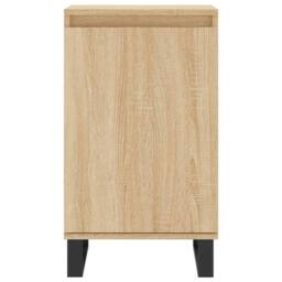 Berkfield Home Sideboard Sonoma Oak 40x35x70 cm Engineered Wood in Light Tan - Size: 40 x 35 x 70 cm - thumbnail 5