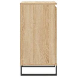 Berkfield Home Sideboard Sonoma Oak 40x35x70 cm Engineered Wood in Light Tan - Size: 40 x 35 x 70 cm - thumbnail 7
