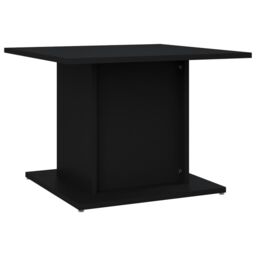 Berkfield Home Coffee Table Black 55.5x55.5x40 cm Engineered Wood - thumbnail 2