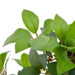 Berkfield Home Artificial Plant Laurel Tree with Pot Green 120 cm - thumbnail 1
