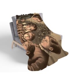 Warren Reed - Designer Christmas Candles Sherpa Blanket - Size: Large - thumbnail 2