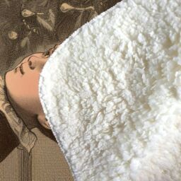 Warren Reed - Designer Christmas Candles Sherpa Blanket - Size: Large - thumbnail 3