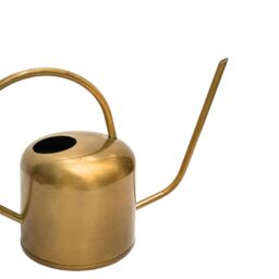 Royal Botanic Gardens Kew Kew Matt Brass Watering Can 19Cm - Metal -Light Weight - Premium Quality in Gold - thumbnail 3