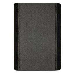 THE RUGS Washable Designer Rugs & Mats Lined Bordered Design in Black - 116Bl - Size: 67 cm x 100 cm - thumbnail 3
