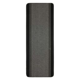 THE RUGS Washable Designer Rugs & Mats Lined Bordered Design in Black - 116Bl - Size: 67 cm x 100 cm - thumbnail 1