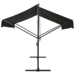 Berkfield Home Free Standing Awning 300x300 cm Anthracite in Black - thumbnail 3