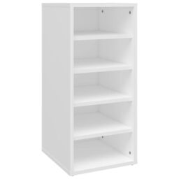 Berkfield Home Shoe Cabinets 2 pcs White 31.5x35x70 cm Engineered Wood - thumbnail 5