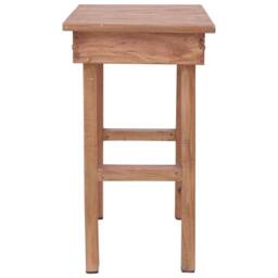 Berkfield Home End Table 70x35x60 cm Solid Mahogany Wood in Brown - Size: 70 x 35 x 60 cm - thumbnail 3