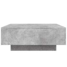 Berkfield Home Coffee Table Concrete Grey 80x80x31 cm Engineered Wood - Size: 80 x 80 x 31 cm - thumbnail 6