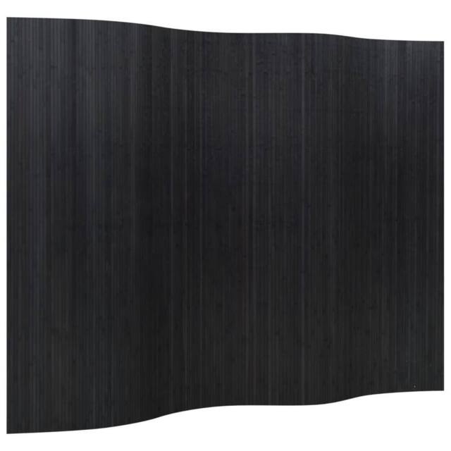 Berkfield Home Room Divider Black 165x250 cm Bamboo - image 1