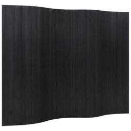 Berkfield Home Room Divider Black 165x250 cm Bamboo - thumbnail 1