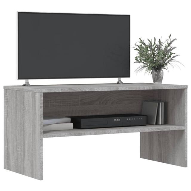 Berkfield Home TV Cabinet Grey Sonoma 80x40x40 cm Engineered Wood - Size: 80 x 40 x 40 cm - image 1