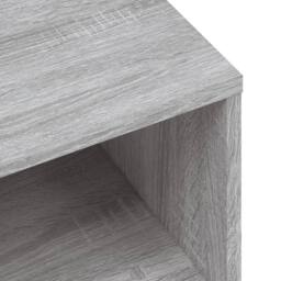 Berkfield Home TV Cabinet Grey Sonoma 80x40x40 cm Engineered Wood - Size: 80 x 40 x 40 cm - thumbnail 7