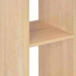 Berkfield Home Bar Table Oak 60x60x110 cm in Brown - Size: 60 x 60 x 110 cm - thumbnail 5