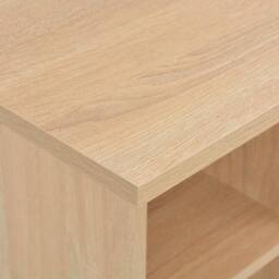 Berkfield Home Bar Table Oak 60x60x110 cm in Brown - Size: 60 x 60 x 110 cm - thumbnail 4