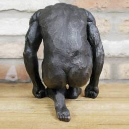 Gifts Direct 2 U Kneeling Naked Man Ornament Sculpture in Black - thumbnail 5