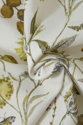 Sundour Grove Ready Made Curtains - Fully lined in Green - Size: 117 cm width x 183 cm drop - thumbnail 2