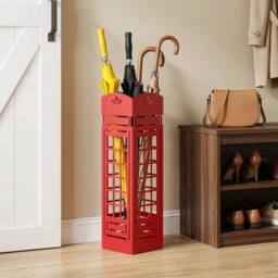 Kelvenix Red Umbrella Iron Storage Rack - Size: 1000mm - thumbnail 5